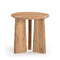 MESA LATERAL DE MADERA SÓLIDA