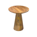 MESA LATERAL DE MADERA SÓLIDA