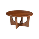MESA DE CENTRO EN ACABADO DE MADERA