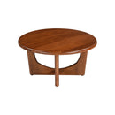 MESA DE CENTRO EN ACABADO DE MADERA