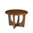 MESA DE CENTRO EN ACABADO DE MADERA