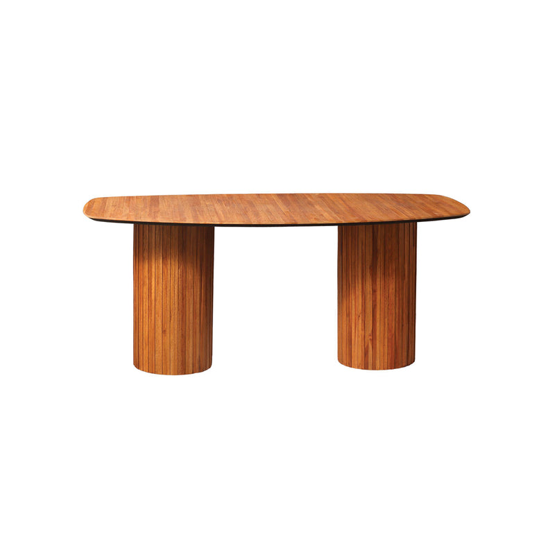 MESA DE COMEDOR ACABADO EN MADERA