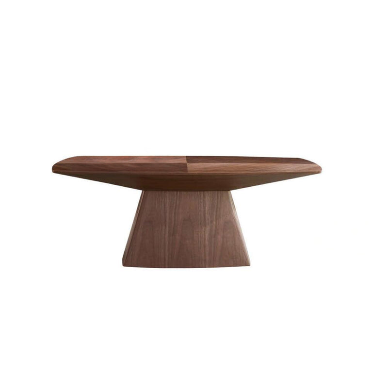 MESA DE CENTRO EN ACABADO DE MADERA