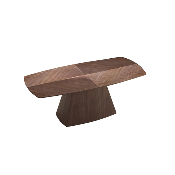MESA DE CENTRO EN ACABADO DE MADERA