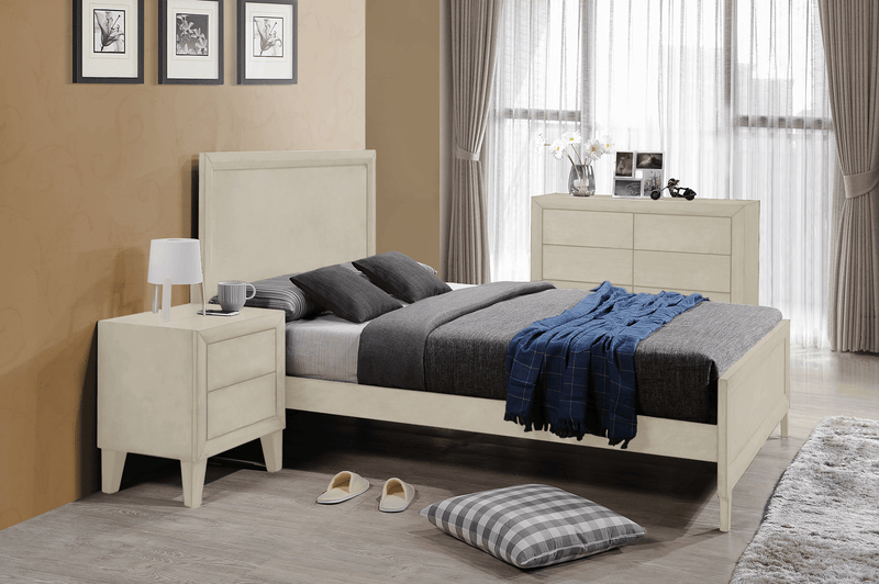 CAMA FULL SUENO CREMA