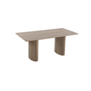 MESA DE COMEDOR  ACABADO DE MADERA