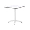 MESA DE COMEDOR DE EXTERIOR EN ALUMINIO COLOR BLANCA