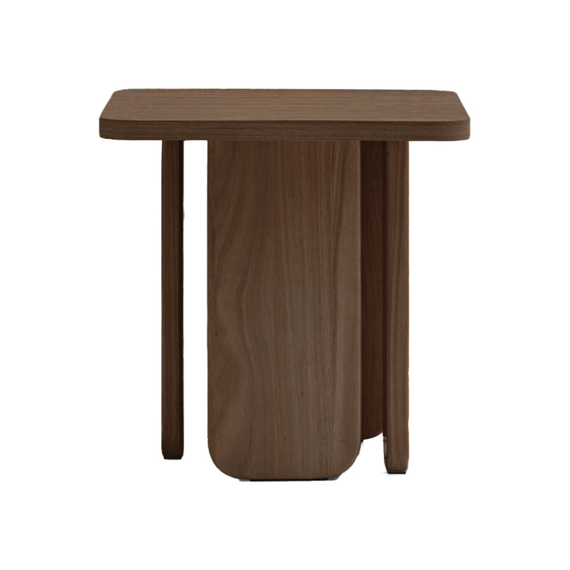 MESA LATERAL ACABADO DE MADERA