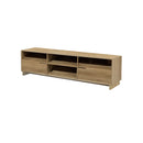 MESA DE TV ACABADO EN MADERA NATURAL