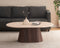 MESA DE CENTRO CON TOPE DE MÁRMOL ARTIFICIAL Y BASE MDF