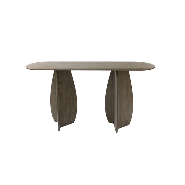 CONSOLA ACABADO DE MADERA