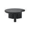 MESA DE CENTRO ACABADO DE MADERA NEGRA