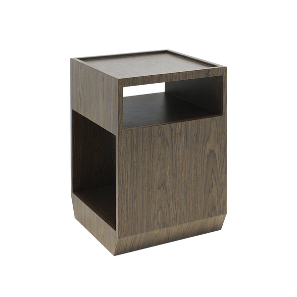 MESA LATERAL EN ACABADO MADERA