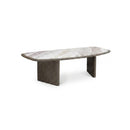 MESA DE CENTRO ACABADO DE MADERA Y FAUX MARBLE