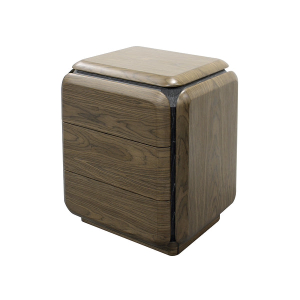 MESA DE NOCHE EN ACABADO MADERA