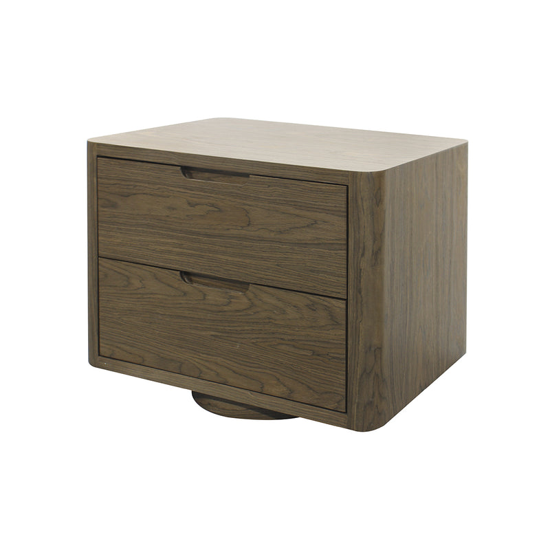 MESA DE NOCHE EN ACABADO MADERA