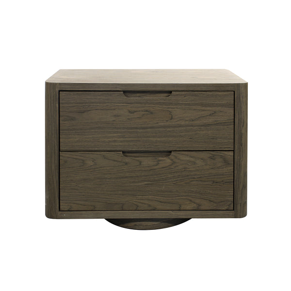 MESA DE NOCHE EN ACABADO MADERA
