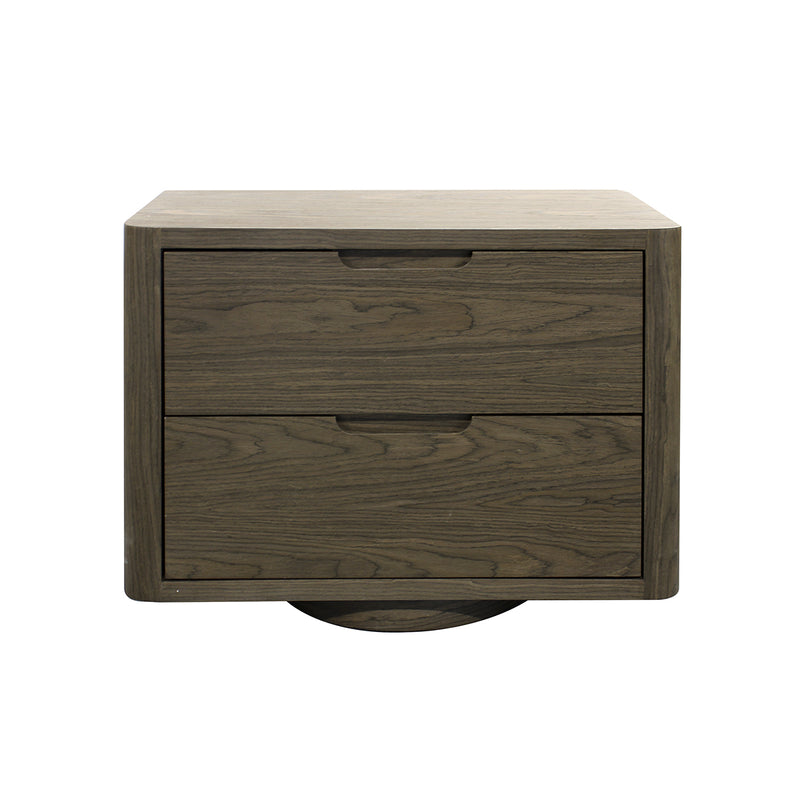 MESA DE NOCHE EN ACABADO MADERA