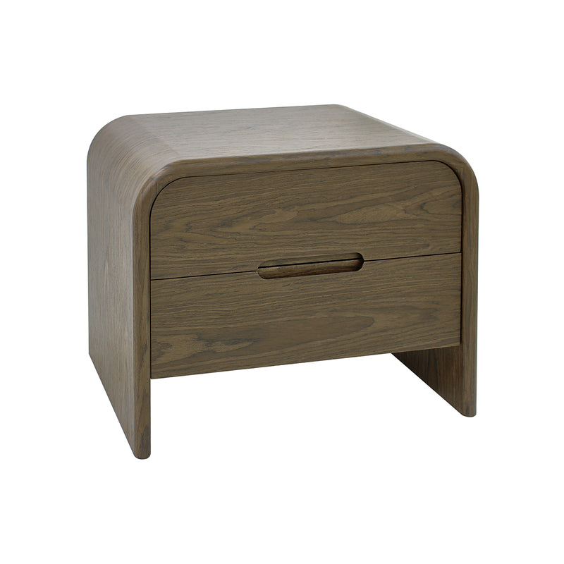 MESA DE NOCHE EN ACABADO MADERA