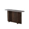 CONSOLA TOPE MARMOL ARTIFICIAL Y BASE MDF
