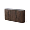 BUFETERA CON TOPE DE MARMOL ARTIFICIAL Y BASE MDF