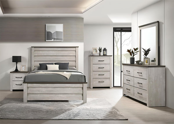 JUEGO DE HABITACION "WATTERS" - CAMA QUEEN