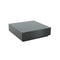MESA DE CENTRO NEGRA CON TOPE ESTILO MARMOL