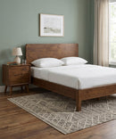 CAMA KING "ACACIA II"+ 1 MESITA DE NOCHE - 2PCS