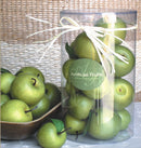 BOX, MIXED GREEN APPLE BOWL FILLER 9PCS