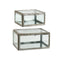 S/2 JEWELRY BOXES