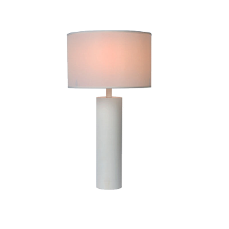 LAMPARA DE MESA BLANCA