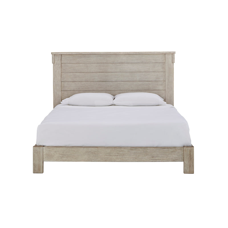 CAMA KING HOLLENTOWN EN ACABADO DE MADERA