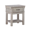 MESA DE NOCHE HOLLENTOWN EN ACABADO DE MADERA