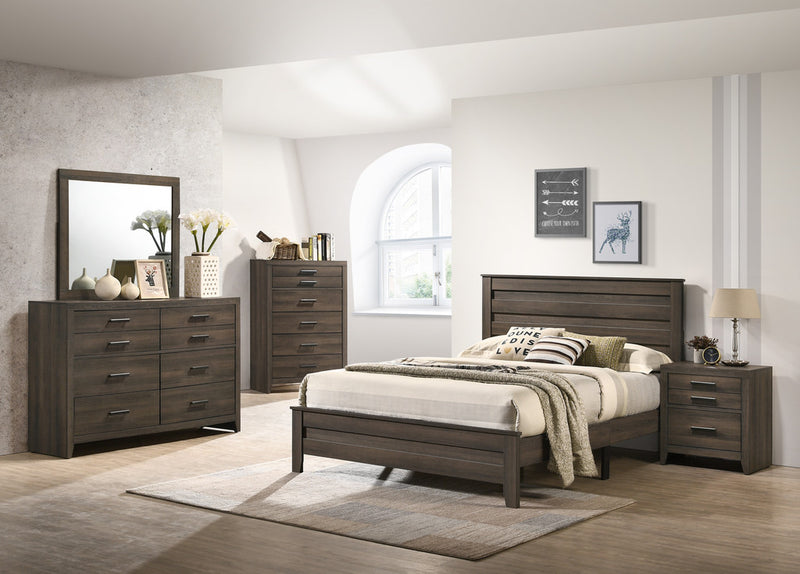 JUEGO DE HABITACION "MARLEY" - CAMA QUEEN