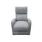 BUTACA RECLINABLE EN TELA GRIS CON SISTEMA ELECTRICO