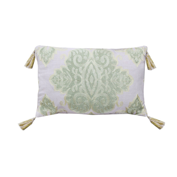 CUSHION CORNER DAMASK