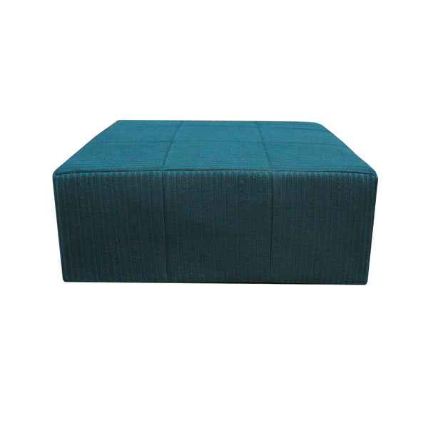 SQUARE FOOT REST & COFFEE TABLE, QUICK DRY KNITTED PE, ALU FRAME INSIDE