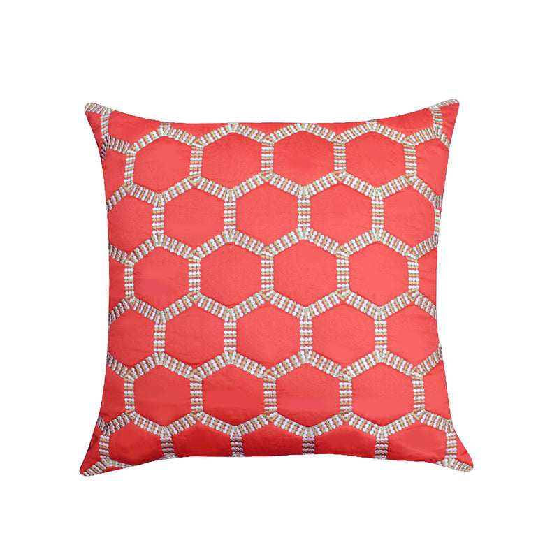 CUSHION FOOTBALL ORANGE