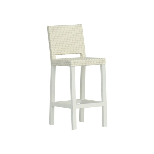 ALUMINUM-PE WICKER BARSTOOL