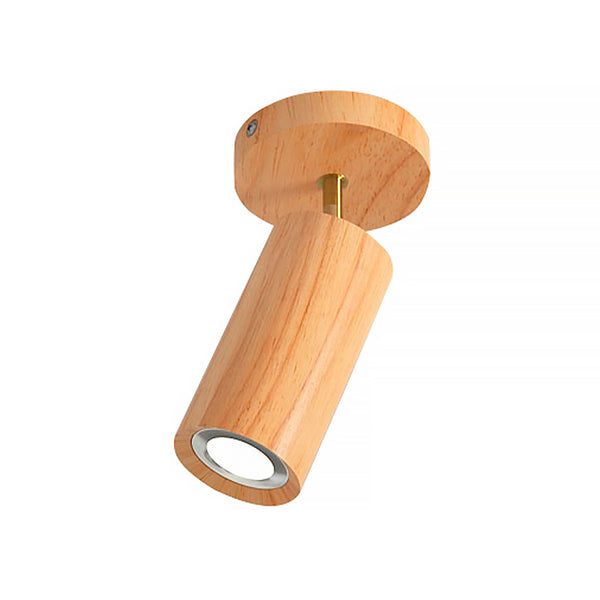 LAMPARA DE TECHO EN COLOR MADERA