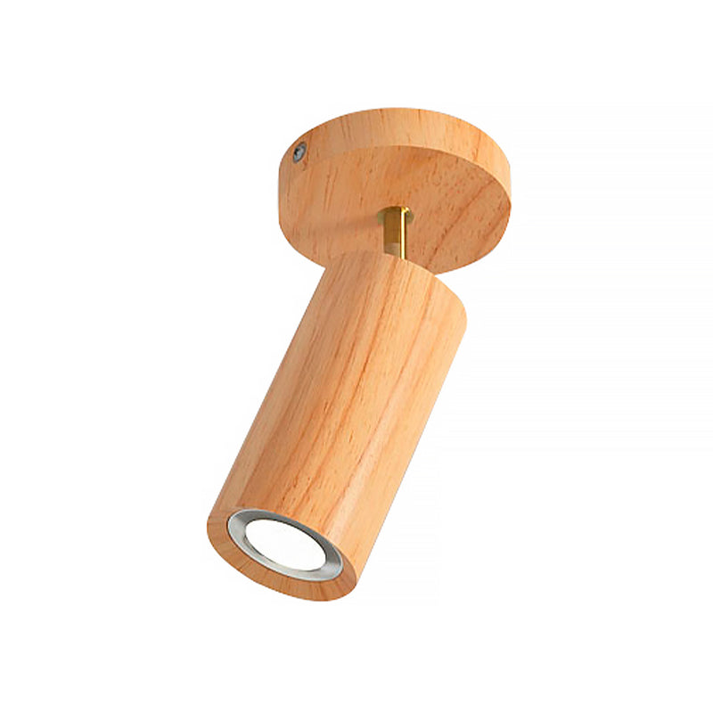 LAMPARA DE TECHO EN COLOR MADERA