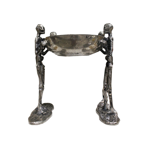 SKELETON WITH BOWL