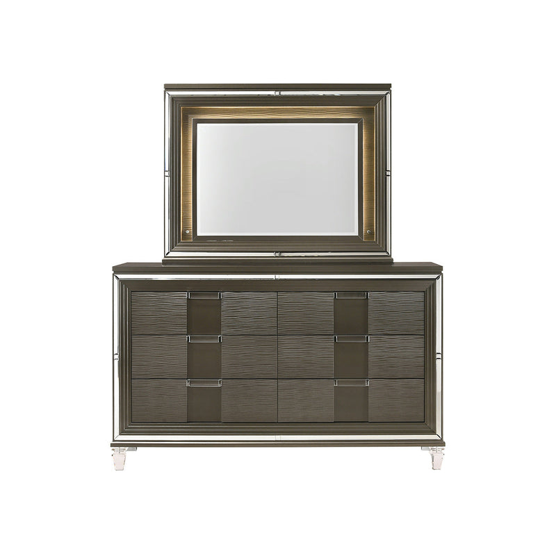 JUEGO DE HABITACION "TWENTY NINE BROWN" - CAMA QUEEN
