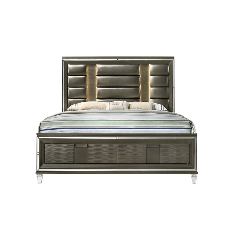 JUEGO DE HABITACION "TWENTY NINE BROWN" - CAMA KING