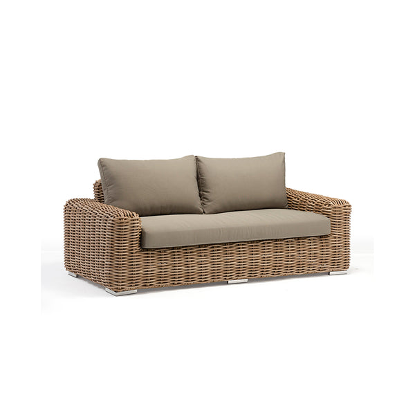SOFA DE EXTERIOR EN RATTAN DE 2 ASIENTOS