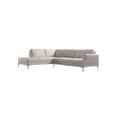 SOFA SECCIONAL ESTACIONARIO IZQUIERDO EN TELA OFF WHITE