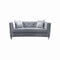 SOFA DE 2 ASIENTOS EN TELA GRIS